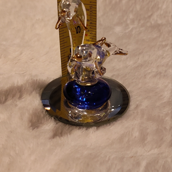 Like-New Glass Dolphins - Picture 9 of 11